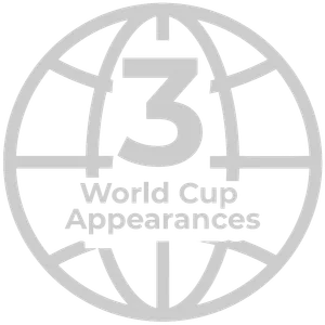 3 World Cup appearances