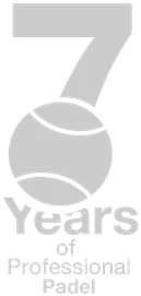 7 years of professional padel